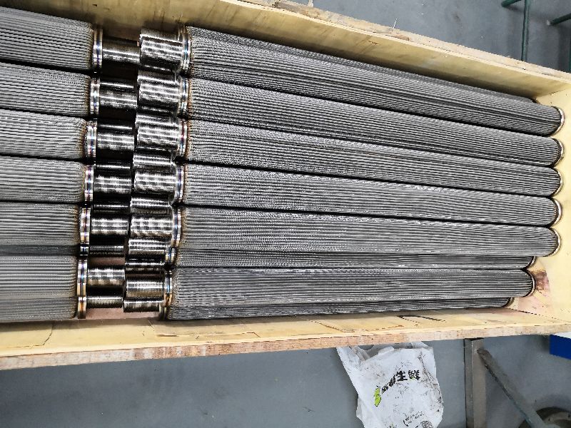 不銹鋼燒結(jié)氈熔體濾芯